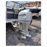 2019 C1 Crest Pontoon with a 75HP Honda Motor