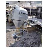 2019 C1 Crest Pontoon with a 75HP Honda Motor