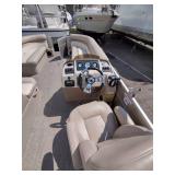 2013 21ft Crest Wave V SLR Pontoon With a 150HP Mercury 4 Stroke Motor