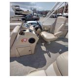 2013 21ft Crest Wave V SLR Pontoon With a 150HP Mercury 4 Stroke Motor
