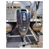 2013 21ft Crest Wave V SLR Pontoon With a 150HP Mercury 4 Stroke Motor