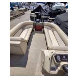 2016 250 Crest Pontoon with a 60HP Mercury Four Stroke Motor