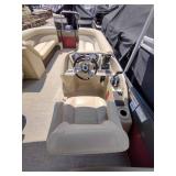 2016 250 Crest Pontoon with a 60HP Mercury Four Stroke Motor