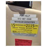 2016 250 Crest Pontoon with a 60HP Mercury Four Stroke Motor