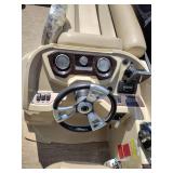 2016 250 Crest Pontoon with a 60HP Mercury Four Stroke Motor