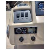 2019 220 Crest C-1 Pontoon with a 75HP Honda Motor