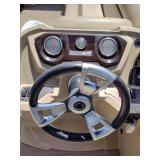 2016 250 Crest Pontoon with a 60HP Mercury Four Stroke Motor