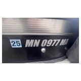 2019 C1 Crest Pontoon with a 75HP Honda Motor