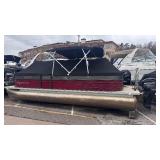 2016 250 Crest Pontoon with a 60HP Mercury Four Stroke Motor
