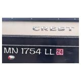 2016 250 Crest Pontoon with 60 HP Mercury Motor