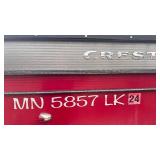2016 250 Crest With a 60HP Mercury BF Mercury 4 Stroke Motor