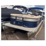 2017 250 Crest Pontoon with a 60HP Mercury Four Stroke Motor