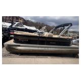 2019 220 Crest C-1 Pontoon with a 75HP Honda Motor