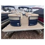 2017 250 Crest Pontoon with a 60HP Mercury Fourstroke Motor