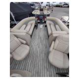 2016 250 Crest Pontoon with 60 HP Mercury Motor