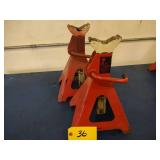 (2) Mac 6 Ton Jack Stands...