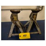(2) 2 Ton Jack Stands...