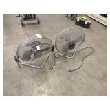 (2) Lasko Fans...