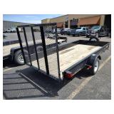 2016 H&H Utility Trailer