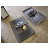 (2) Drain Pans, Fits Over Drums...