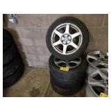(4) Michelin X-Ice 205/55R16 tires ...