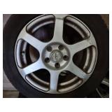 (4) Michelin X-Ice 205/55R16 tires ...