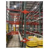 3 and 2 Pallets Deep X 4 High Drive-In Pallet Racking System