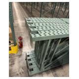 3 and 2 Pallets Deep X 4 High Drive-In Pallet Racking System