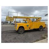 1970 International Loadstar 1700 4x4 Boom Truck *Video*