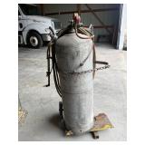 Torch on Cart with Propane Tank