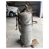Torch on Cart with Propane Tank