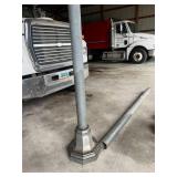 Light Pole Base & 2 Poles