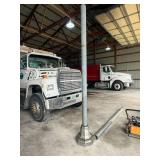 Light Pole Base & 2 Poles