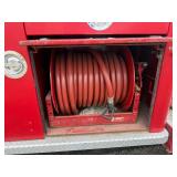 1982 Food F-700 Fire Truck with Front Mount Pump, Auto Hose Reel & Water Tank