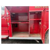 1982 Food F-700 Fire Truck with Front Mount Pump, Auto Hose Reel & Water Tank
