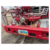1982 Food F-700 Fire Truck with Front Mount Pump, Auto Hose Reel & Water Tank
