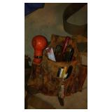 BUCKETEER, Tool Belt, Knee Pads and Tools.