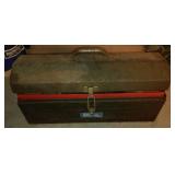 Master Mechanic Toolbox With Tools.