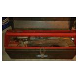 Master Mechanic Toolbox With Tools.