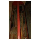 Master Mechanic Toolbox With Tools.