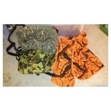 Misc. Hunting Items In Rubbermaid Covered Tote.