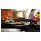 Misc. Hunting Items In Rubbermaid Covered Tote.