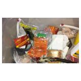 Misc. Hunting Items In Rubbermaid Covered Tote.