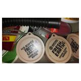 Misc. Hunting Items In Rubbermaid Covered Tote.