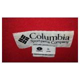 Clothes Rolling Rack With Columbia Jackets