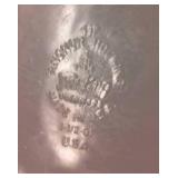 Vintage Fire King, Milk Glass, Currier and Ives.