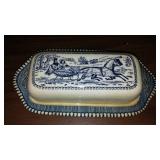 Vintage Currier and Ives Dinner Set.