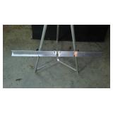 Aluminum Display Easel and Portfolio For Artwork.