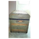 Vintage Camel Back Trunk.