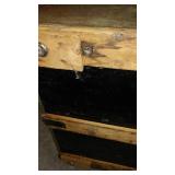 Vintage Camel Back Trunk.